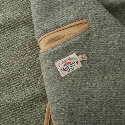 laydown detail image of Inlet Knit Blazer
