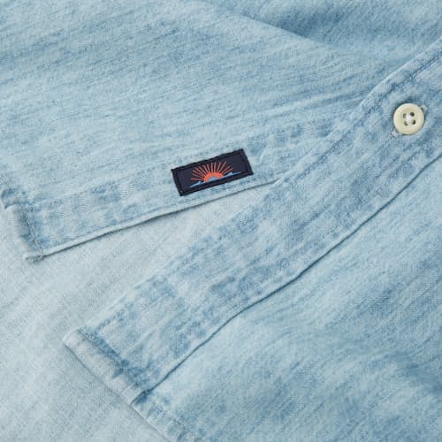 lifestyle image of Tried and True Chambray Shirt