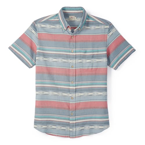 laydown image of Coast Short Sleeve Shirt