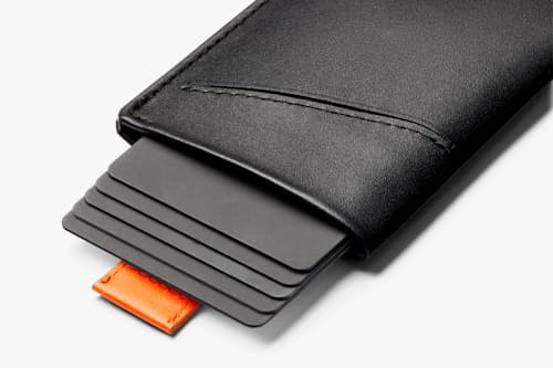 laydown detail image of Slim Sleeve Wallet - Carryology Edition