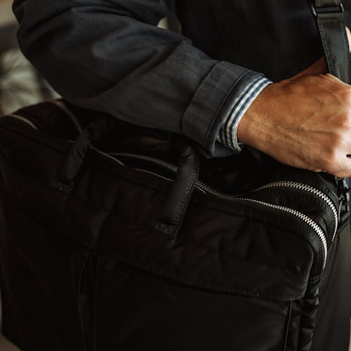 lifestyle image of Tanker 3-Way Briefcase