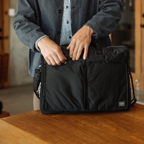 lifestyle image of Tanker 3-Way Briefcase