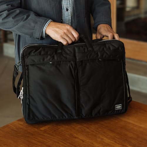 lifestyle image of Tanker 3-Way Briefcase