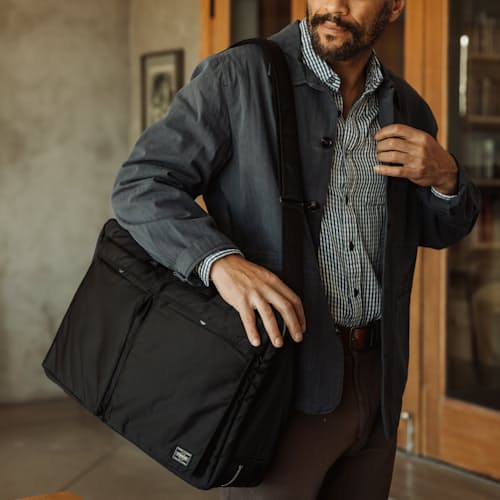 lifestyle image of Tanker 3-Way Briefcase