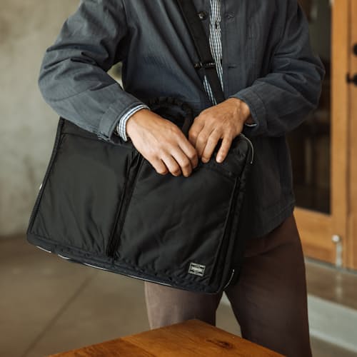 lifestyle image of Tanker 3-Way Briefcase