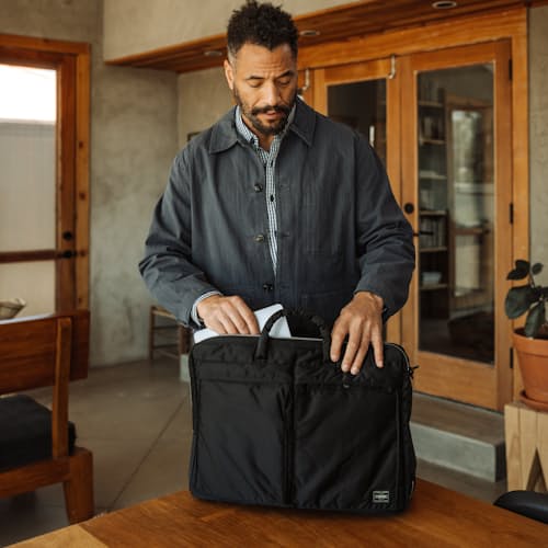 lifestyle image of Tanker 3-Way Briefcase
