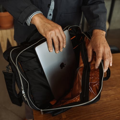 lifestyle image of Tanker 3-Way Briefcase