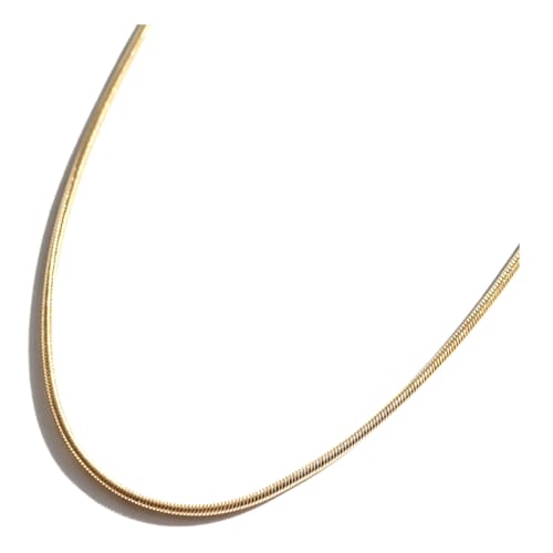 laydown detail image of Women's Silky Gold Omega Chain