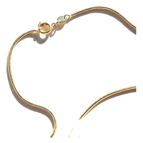 laydown detail image of Women's Silky Gold Omega Chain
