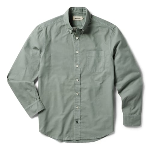 laydown image of The Jack Everyday Slim Oxford Shirt
