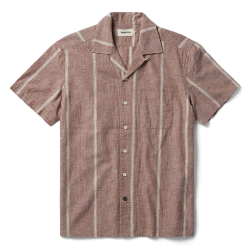 laydown image of The Hawthorne Short Sleeve Shirt