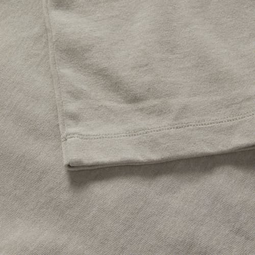 laydown image of The Short Sleeve Heavy Bag Henley