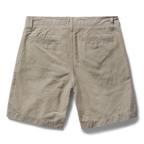laydown image of The Morse Linen Short - 8"
