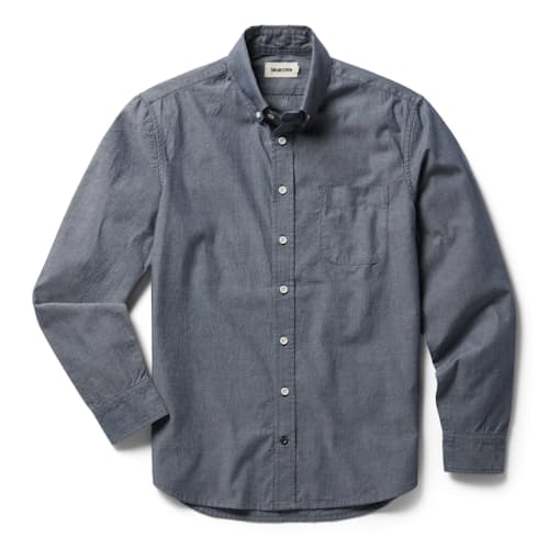 laydown image of The Jack Everyday Slim Oxford Shirt