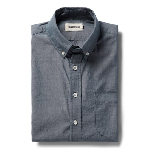 laydown image of The Jack Everyday Slim Oxford Shirt