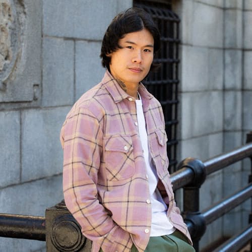 lifestyle image of Crosscut Flannel