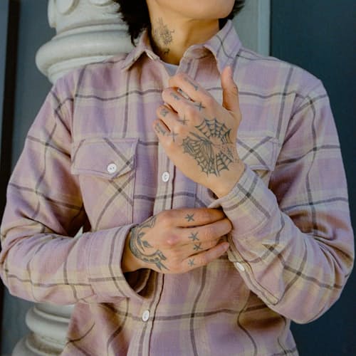 lifestyle image of Crosscut Flannel