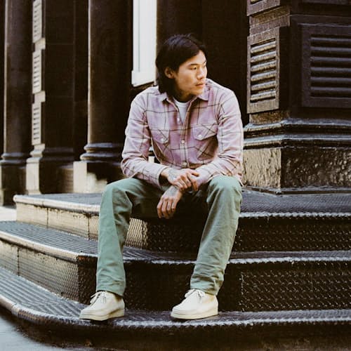 lifestyle image of Crosscut Flannel