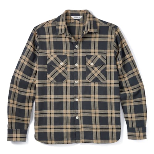 laydown image of Crosscut Flannel