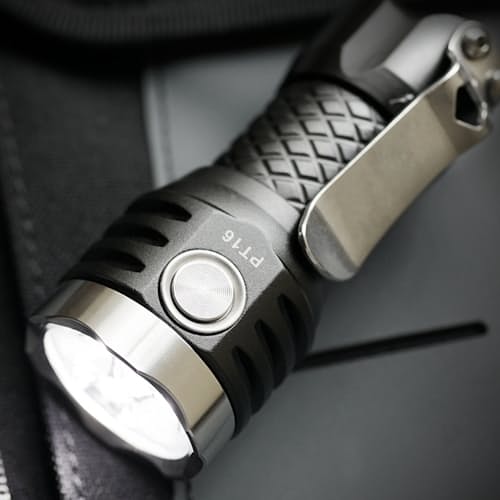 laydown image of Micro LED Flashlight