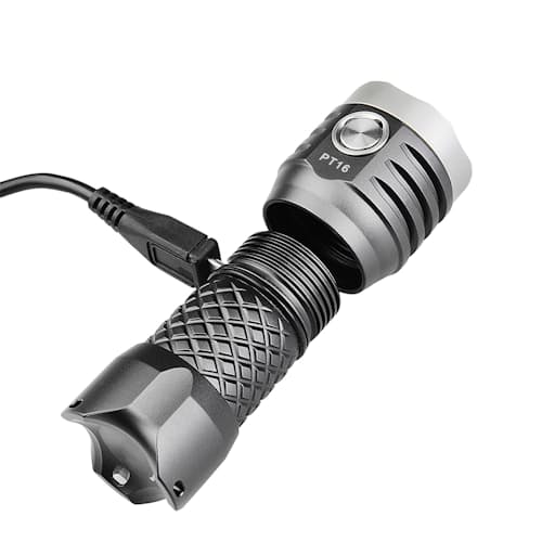 laydown image of Micro LED Flashlight