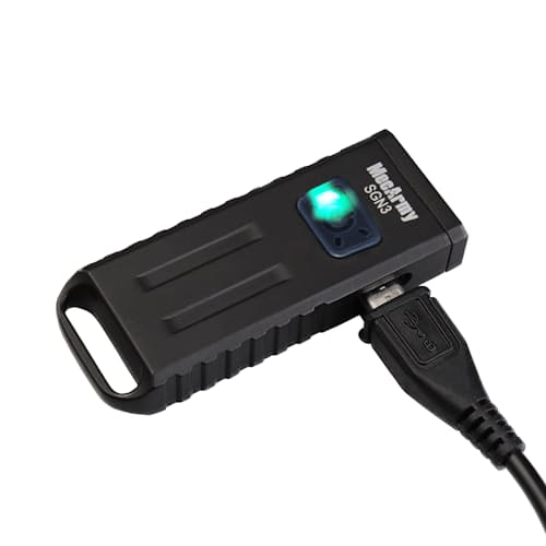 laydown image of White+Red+UV Micro Flashlight