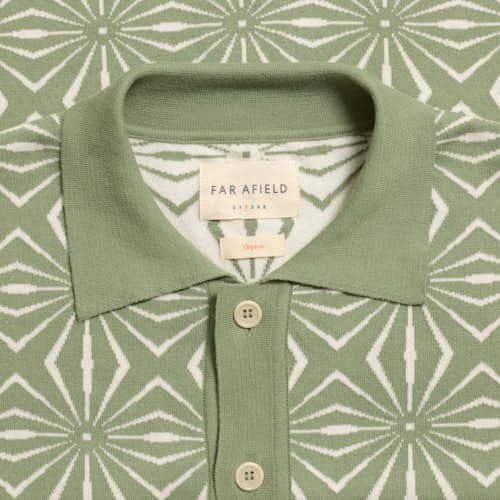 lifestyle image of Zigger Polo Cardigan