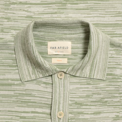 lifestyle image of Zigger Polo Cardigan