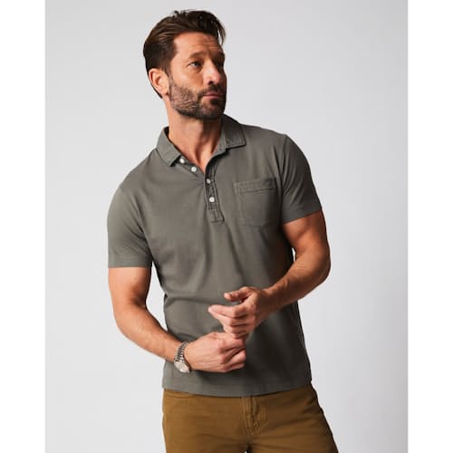 on model image of Pensacola Polo