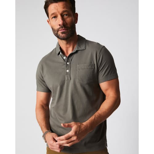 on model image of Pensacola Polo