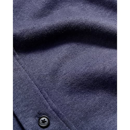 laydown image of Hemp Cotton Knit Short Sleeve Shirt