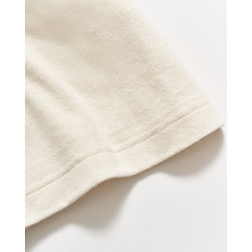 laydown image of Hemp Cotton Knit Short Sleeve Shirt