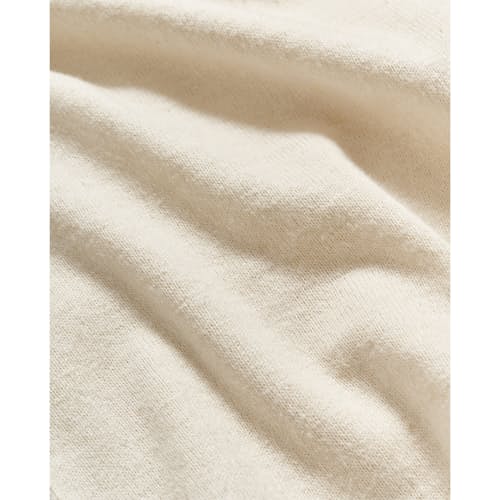 laydown image of Hemp Cotton Knit Short Sleeve Shirt