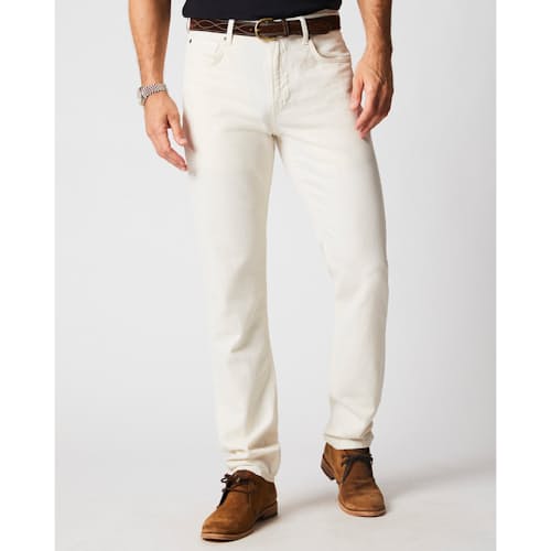 on model image of Cotton Linen 5-Pocket