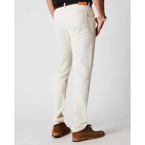 on model image of Cotton Linen 5-Pocket