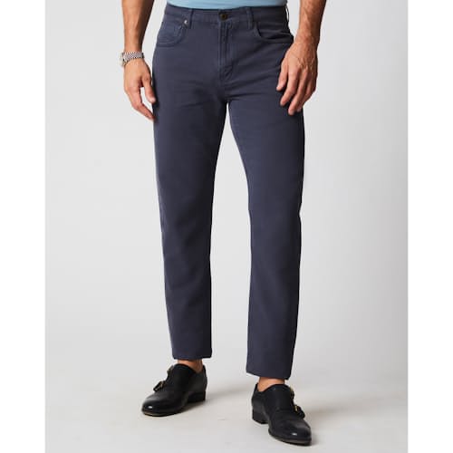 on model image of Cotton Linen 5-Pocket