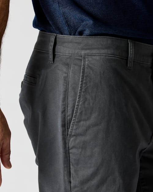 on model image of 365 Chino Short - 9"