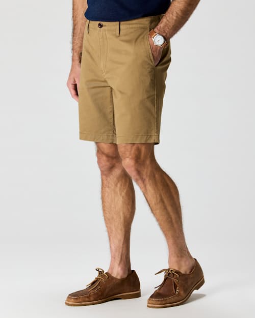 on model image of 365 Chino Short - 9"