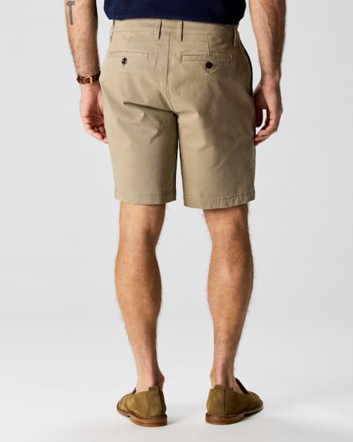 on model image of 365 Chino Short - 9"