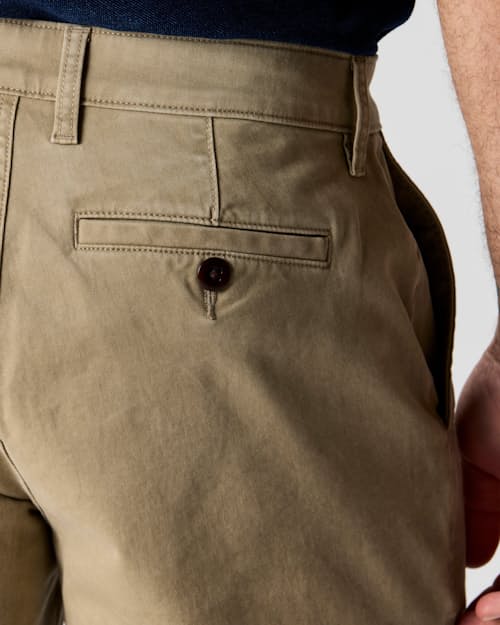 on model image of 365 Chino Short - 9"
