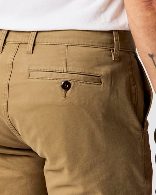on model image of 365 Chino Short - 7"