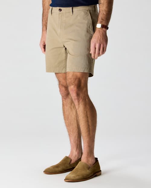 on model image of 365 Chino Short - 7"