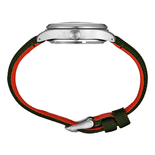 laydown image of Seiko 5 Sport Automatic Field Watch - SRPH29