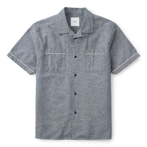 laydown image of Roy Short Sleeve Shirt