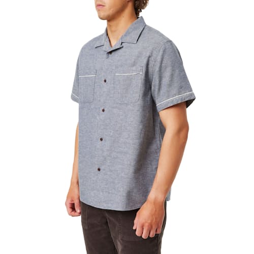 laydown image of Roy Short Sleeve Shirt