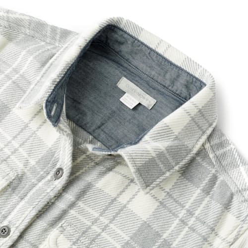 laydown detail image of Women's Flannel Blanket Shirt