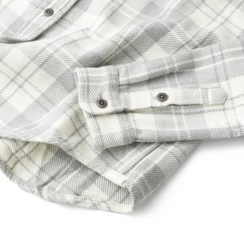 laydown detail image of Women's Flannel Blanket Shirt