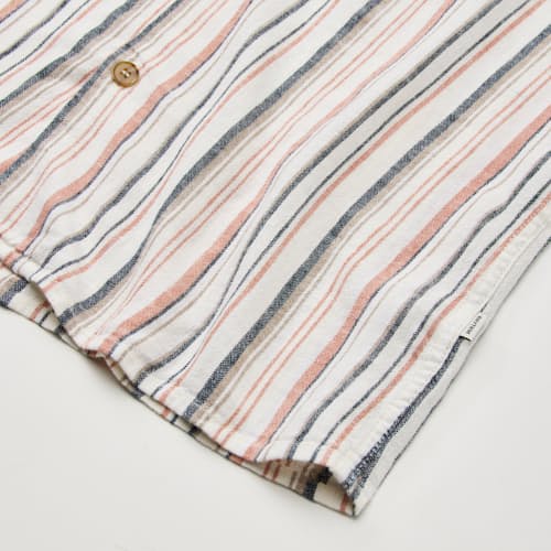 laydown detail image of Vacation Stripe Short Sleeve Shirt