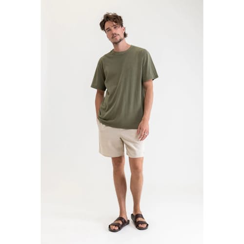 laydown image of Classic Linen Jam Short