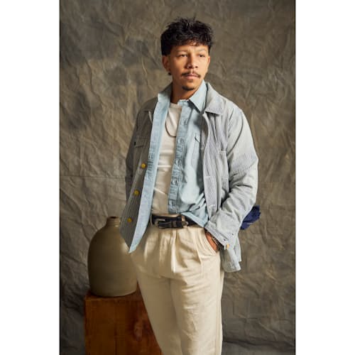 lifestyle image of Sunfaded Chambray Shirt
